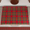 PETTI Artigiani Italiani - Coprifornello Natalizio, Coprifornello Cucina Natalizio, Copri Piano Cottura 50x70 cm, Coprifuochi Tartan, 100% Made in Itay