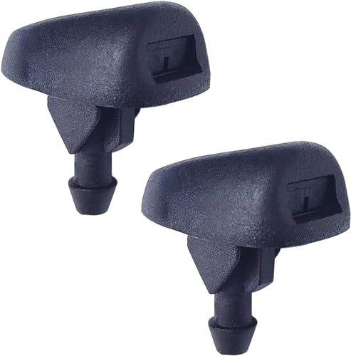 2 x Auto-Frontscheibenwischer-Waschdüsen Kompatibel mit 207 306 Mk2 307 308 Mk1 Expert Mk2 3008 Spritzstrahl OEM 6438Y3