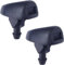 2 x Scheibenwischerdüsen für die Frontscheibe, kompatibel mit 207 306 MK2 307 308 MK1 Expert MK2 3008 Sprühstrahl OEM 6438Y3