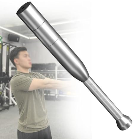 SACLMD Steel Clubs Übungs-Clubbell,Übungs-Fitness,verstellbare Clubbell,für den Muskelaufbau zur Schulterkraft-Rehabilitation,4-8kg