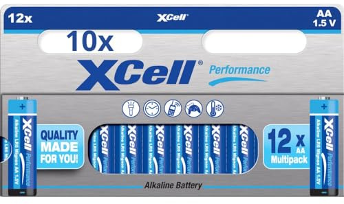 120x Batterien XCell Performance 1,5V LR6 AA AlMn (10x 12er Blister)