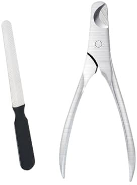 YTRUOYI 2 PCS Pet Nail Clippers Professional Dog Nail Clippers Dog Nail File Heavy Duty Stainless Steel Dog Nail Trimmer for Dogs and Cats
