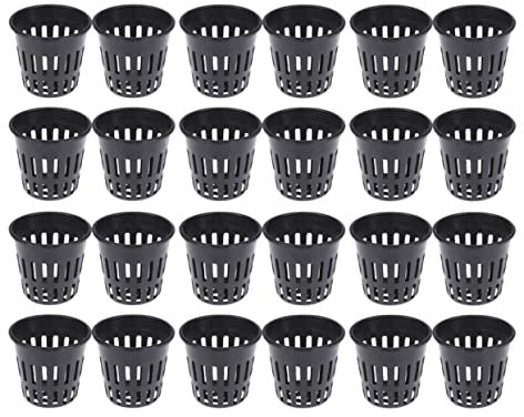 OFFSCH Piezas de Macetas Baldes Vasos para Plantar Agua Soporte para Plantar Agua Baldes para Cultivo sin Tierra Vasos de Plástico para Plantar