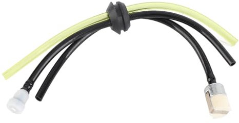 3-Loch-Kraftstoffleitungstülle, Kraftstofftank-Entlüftungsset, Zuverlässiger Gartenwerkzeug-Ersatz für Teil für Mantis, Gartenfräse, Trimmer, Eisen, Kunststoff, Gummi