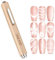 SAVILAND Cat Eye Magnet for Nail: 3-in-1 Nail Magnet Cat Eye Gel Nail Polish N35 Neodymium Strong Suction Magnet Wand Stick Diverse Effect Double Ended Nail Art Tools for Home DIY Manicure Accessories