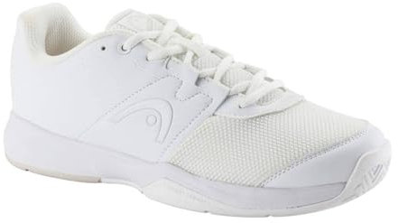 HEAD Femme Revolt Court Women Basket, Blanc/Gris, 42 EU Large
