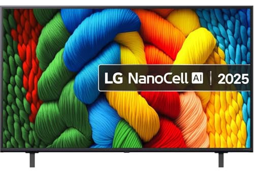 LG NANO80A6B 43 Inch 4K Ultra HD NanoCell Smart TV 43NANO80A6B