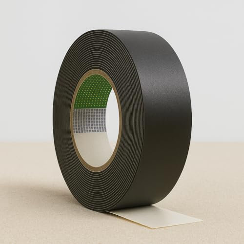 Porte Italiane Nitto Doppelseitiges Klebeband, extra stark, 10 m x 5 cm x 1,5 mm, für mehrere Oberflächen, hitze- und wasserbeständig, für Innen- und Außenbereiche, rückstandslose Entfernung (1, 10 m