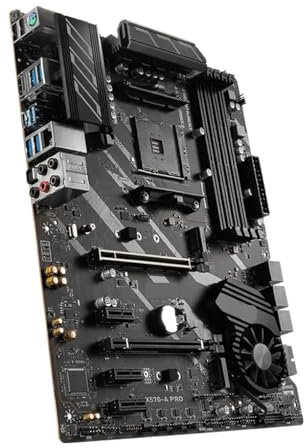 HYUIND Carte mère Fit for MSI X570-A Pro, DDR4 AM4 128 Go, 4400 MHz (OC), PCIE 4.0