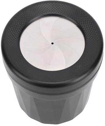 TOPINCN Mini Poubelle de Voiture, Petit Conteneur à Déchets en Plastique ABS avec Large Ouverture, pour Rangement sur la Portière de la Console Centrale ou le bureau.