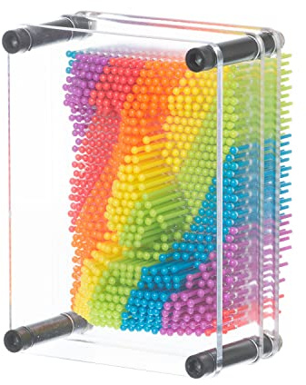 Rainbow Pin Art - Create Mesmerising 3D Relief Images