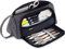 Federmäppchen Federtaschen Teenager Mädchen Mäppchen, Große Kapazität Pencil Case für Schule & Büro Erwachsener Mädchen Geschenk, 20x11cm (Dunkel Grau)