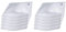 10x Luftpolstertaschen Versandtaschen C/3 170 x 225 mm Luftpolsterumschläge Verschluss Haftklebend Weiss