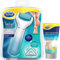 Scholl Velvet Smooth - Râpe Electrique Bleue Anti-Callosités Pieds + Crème Pieds Hydratante Adoucissante 75ml