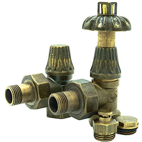 Kit valvola termostatica con maniglia per radiatore in ghisa