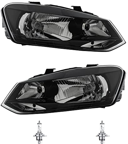 Scheinwerfer Set rechts & links H4 für 6R 6C 6R_ inkl. Osram Lampen mit Stellmotor LWR