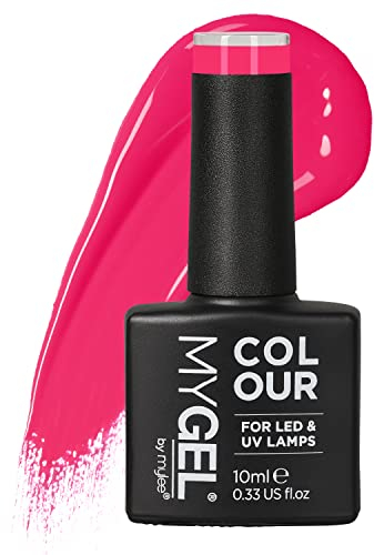 MyGel by MYLEE Smalto Gel Semipermanente 10 ml [Dragon Fruit ] UV/LED Nail Art Manicure Pedicure per Uso Professionale e Domestico - Lunga Durata e Facile da Applicare