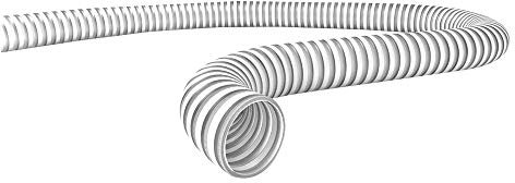 Atoxischer Spiralschlauch (Ø 50 mm x 25 m) - Ø außen 55
