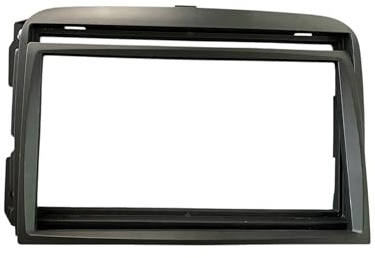 Mascherina telaio autoradio Adattatore stereo 2 doppio Din compatibile per Fiat 500 L 2012 > 2018 500L NERO per Sostituire autoradio originale MS445/ST