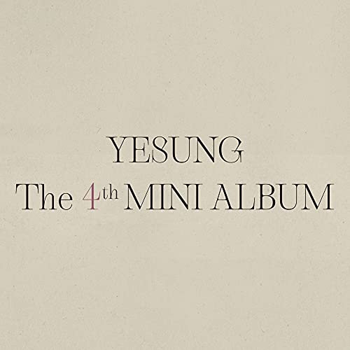 SM Entertainment YESUNG SUPER JUNIOR - 4th Mini Album [Photo Book Ver.] Album+Extra Photocards Set (A ver.)