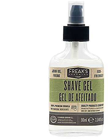 Transparentes Rasiergel, 90 ml.