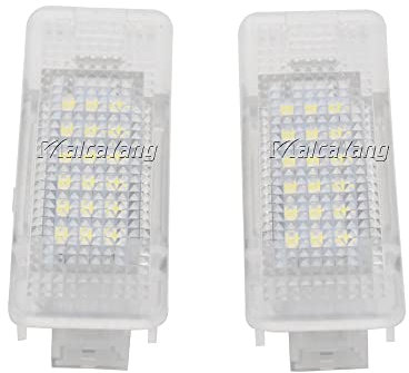 LED-Autotür-Willkommen Licht Auto mit freundlicher Genehmigung unter der Tür-Fußraum-Gepäck-Licht-Lampe Kompatibel mit BMW X5 E53 E39 Z8 E52