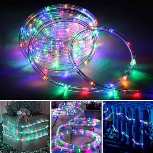 Lospitch LED Lichterschlauch,Timer mit Speicherfunktion,