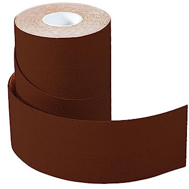 Booby Tape Damen New Model BH mit voller Abdeckung, Undurchsichtige, Braun, Zuschneidbar