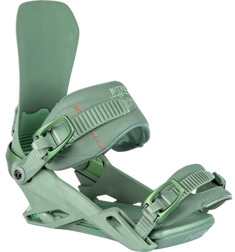Nitro Herren One Snowboardbindung, Factory Craft Series, L