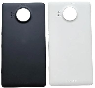 Generic SHOWGOOD Akkudeckel für Nokia Microsoft Lumia 950XL, Schwarz, Matt, Wasserabweisend, Schutzhülle