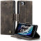 XYGLOW Handyhülle für iPhone SE 2022/2020 iPhone 8/7 Hülle Klappbar Premium PU Lederhülle Klapphülle【RFID Schutz】Kartenfach Standfunktion Schutzhülle für iPhone 7/8/SE Flip Case Wallet Tasche, Kaffee
