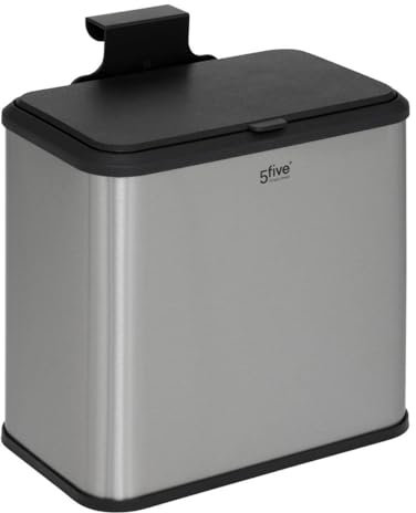 5five - poubelle à compost en inox 5l