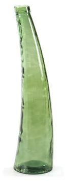 JARRON 22X22X80 CRISTAL VERDE