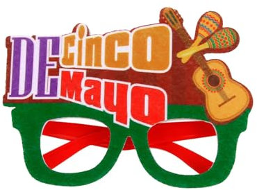 Cadre de lunettes en paille pour fête du carnaval - Cadre de lunettes de créativité - Accessoires de fête de carnaval UYb316 (C, taille unique)