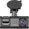 SQUADO Dashcam Auto Fronte e Retro Full HD 1080P – Grandangolo 170°, Visione Notturna, Rilevamento Movimento, Schermo 2