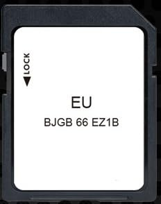 Aktualisierung der Kartographie GPS Navigation – Europa – 2025 (BJGB66EZ1B) – Kartendatenbank Q2.2023 – kompatibel mit Mazda Connect 2