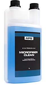 APS Premium Microfiber Clean Microfaserwaschmittel Microfaser Waschmittel 1Liter