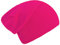 DonDon Mütze Herren Mütze Damen Wintermütze Slouch Beanie - Neonpink