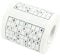 OUNONA Toilettenpapier Sudoku rtsel Klopapier Lustige Tissue