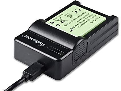 Batterytec® Ersatz-Kamera-Akku für Canon Kamera NB-6LH NB-6L, Powershot S120 S200 SX710 HS/SX700 HS/SX520 HS/D30 SX540HS, tragbares USB-Ladegerät