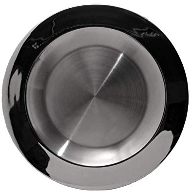 Staab's hochwertiger Platzteller/Dekoteller Ø 34 cm aus hochglänzendem Edelstahl für besondere Anlässe und Feste