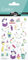 Maildor CY120C - Packung mit 1 Bogen 3D-Aufklebern Cooky, 7,5 x 12 cm, 24 Stickers, 1 Pack, Einhorn Geburtstag