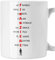bubbleshirt Tazza Mestieri anagramma finanziere - Aggettivi Simpatici - Idea Regalo Mug 11oz