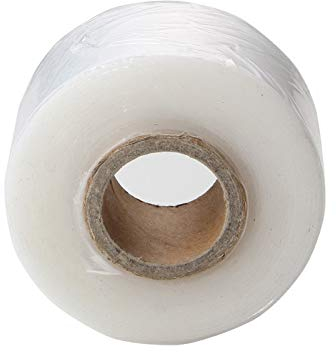 Veredelungsband Gartenband Pfropfband Transparent Fuß Pfropfen Dehnbare Selbstklebend Band Feuchtigkeit Barriere Pflanze Reparatur Garten Graft Veredelungsband für Garten Baum Sämling (White)