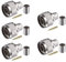 Vecys 5PCS N Männliche Steckverbinder 50 ohm N Männliche Crimp RF Koaxialstecker N Männliche Stecker Adapter für LMR400 Belden 9913 RG8 RF Koaxialkabel