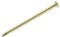 Taskar Picture Pins Hardened 25mm Panel Nails Brass Finish (100)