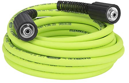 Flexzilla HFZPW36425M-E 3600 PSI, 1/4 in. x 25' Pressure Washer Hose, ZillaGreen