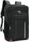 Mochila Nevera Isotermica Bolsa Refrigeradora Equipo Térmico Impermeable para Mantener Frío Caliente Comidas y Bebidas para la Playa Verano Camping Picnics Senderismo (18 litros Negro)
