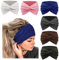 DRESHOW 6 Stück Breite Stirnbänder für Damen Extra Große Turban Stirnband Boho Head Wrap Elastische Haarbänder Haar Twisted Knot Haarschmuck
