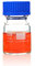 ALWSCI Lab Media Bottles, 100ml Wide Mouth Reagent Bottle Scientific Rounded Graduated Borosilicate Glass 3.3 Storage Container GL45 Screw Cap Leakproof for Labs,Classrooms or Home Liquids Use